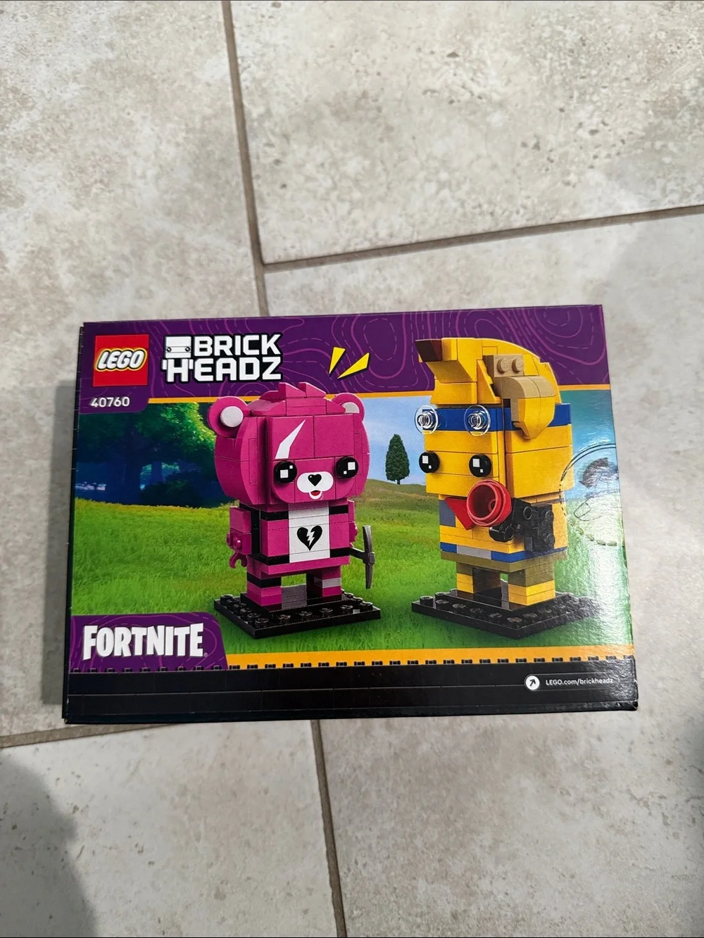 LEGO BrickHeadz Fortnite Cuddle Team Leader / Peely NWT 40760